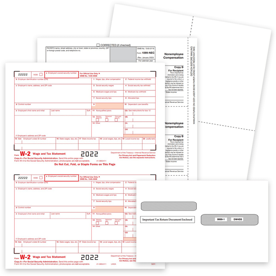 1099 &amp;amp; W2 Guides For Small Business, The Right Filing Method And Forms with 1099 W2 Form