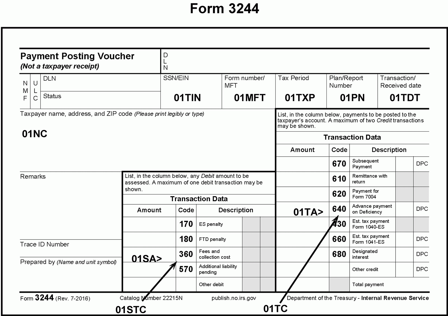 3.12.10 Revenue Receipts | Internal Revenue Service inside Dsg Former Employee W2