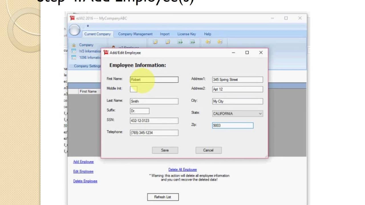 5 Easy Steps To Print W2 Tax Forms Yourself - Youtube throughout Weis Markets W2 Form