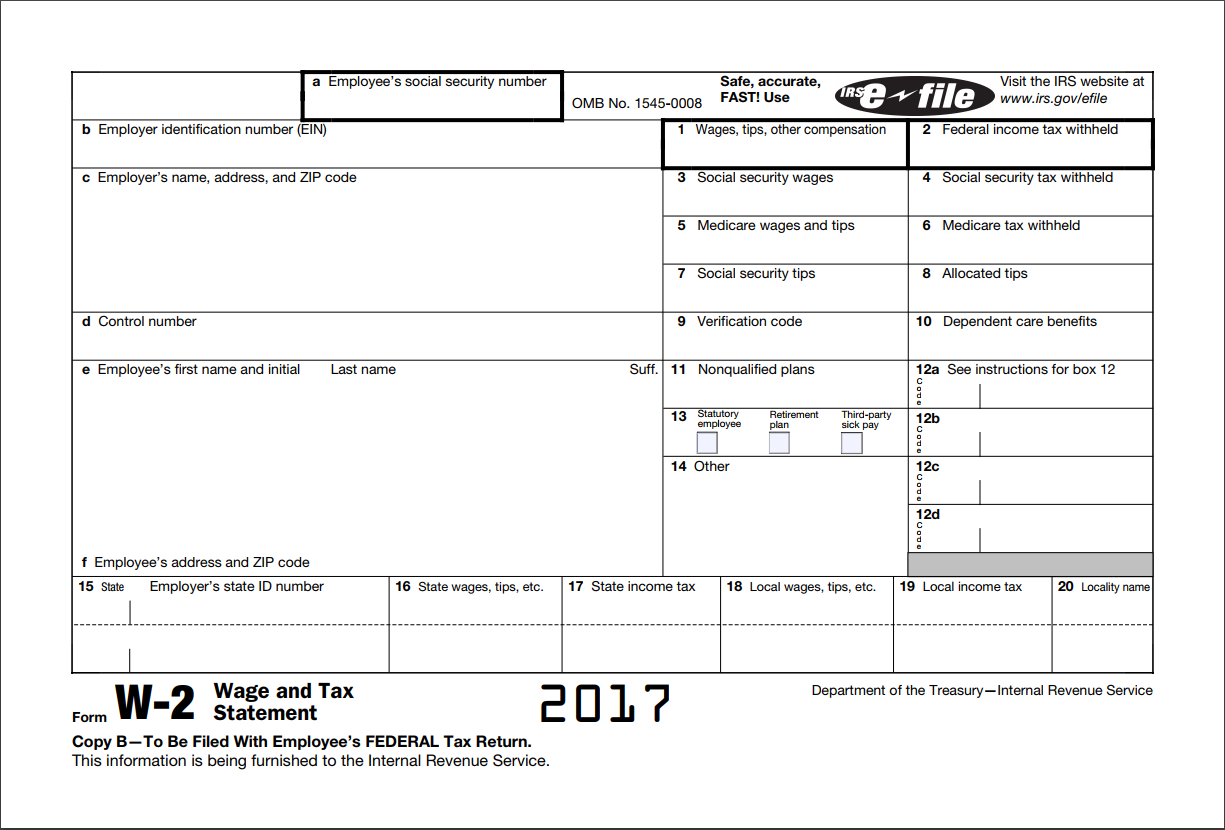 Checking Your W-2 - Firewalker Development Group with W2 Form 2017