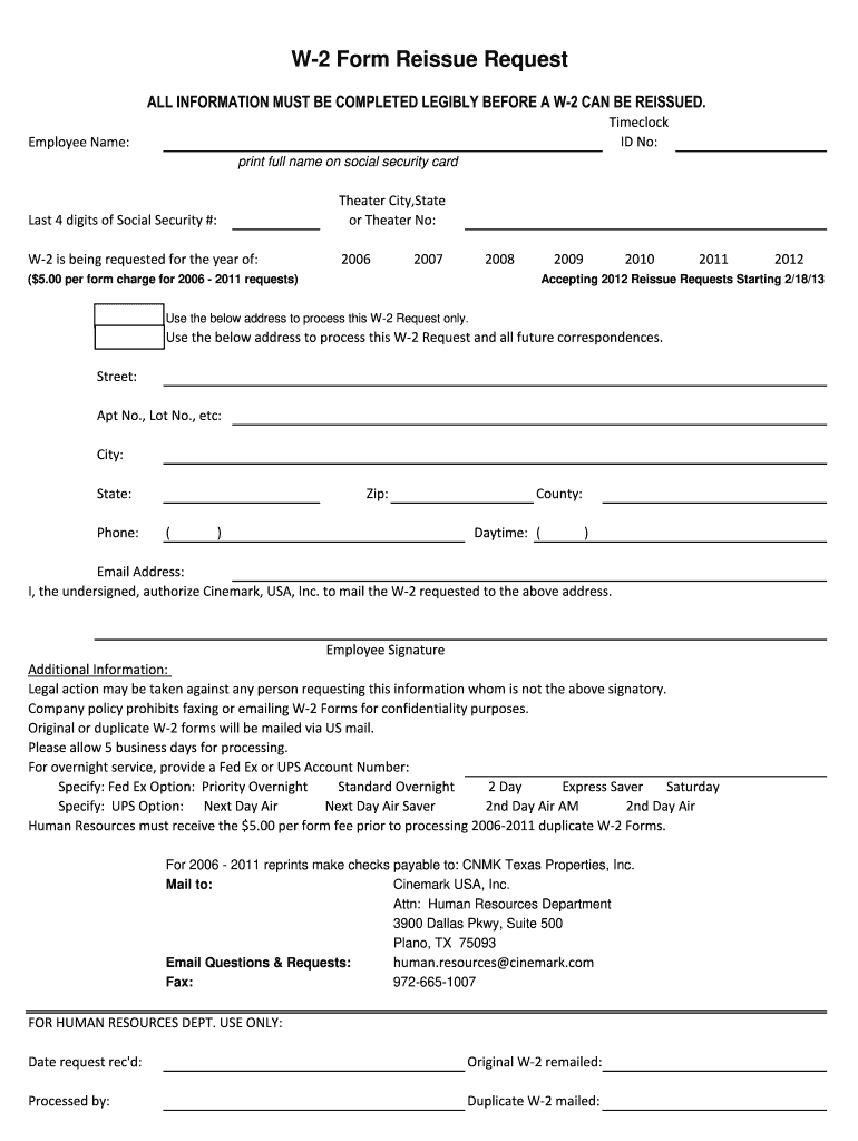 Cinemark Workday: Fill Out &amp;amp; Sign Online | Dochub for Ups Former Employee W2