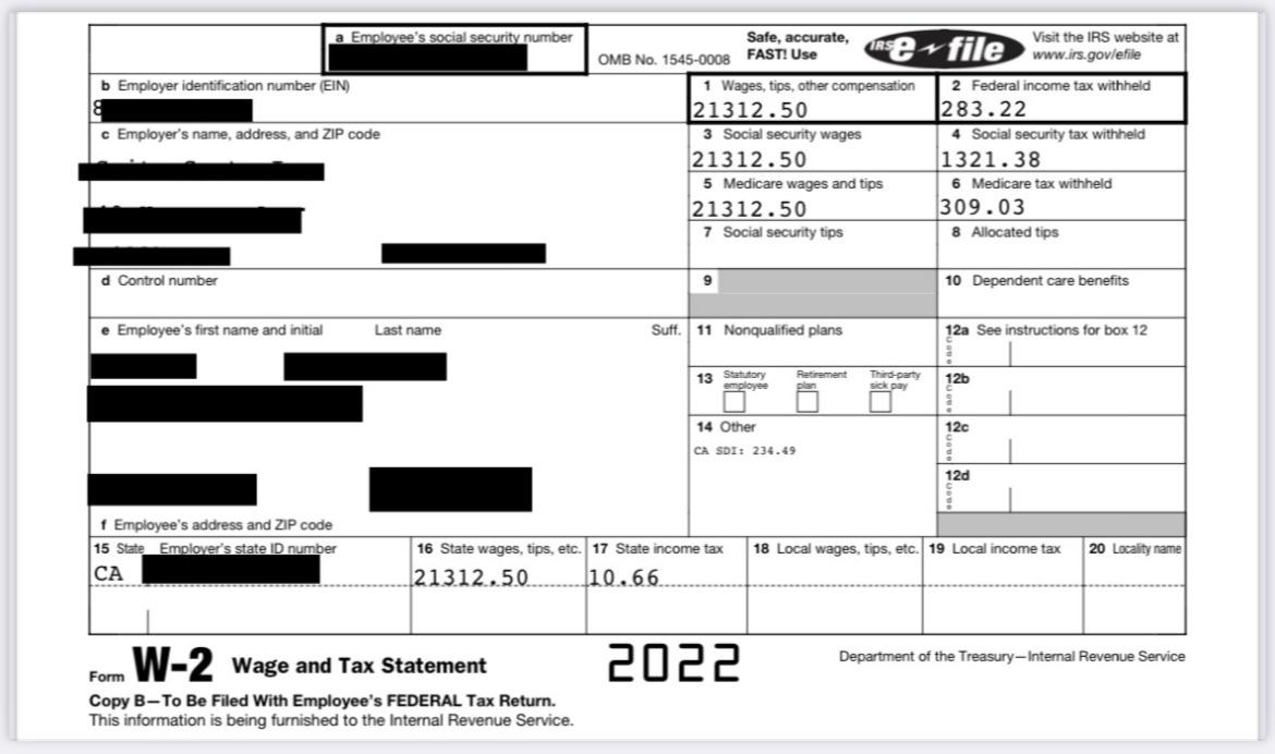 Do The Amounts On My W2 Seem Correct If I Was An Hourly Employee throughout Tesla Former Employee W2