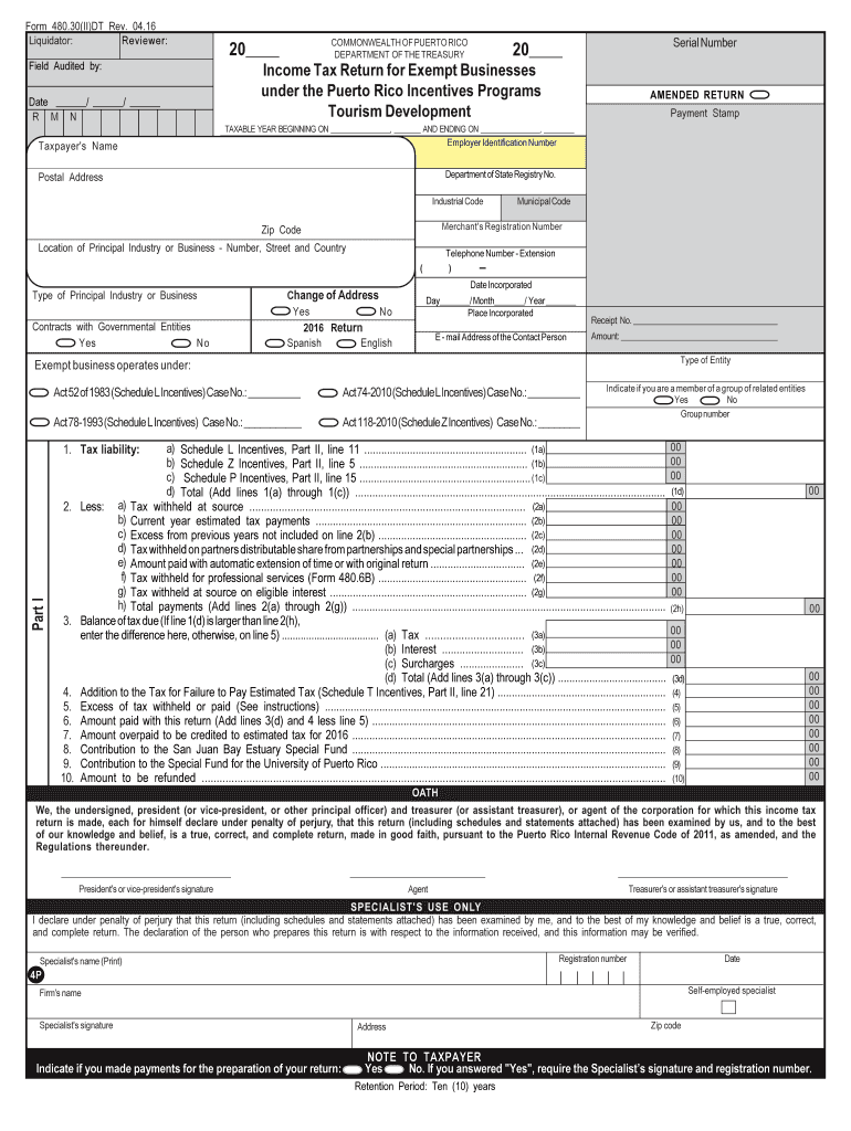 Formulario 480: Fill Out &amp;amp; Sign Online | Dochub pertaining to W2 Form Puerto Rico