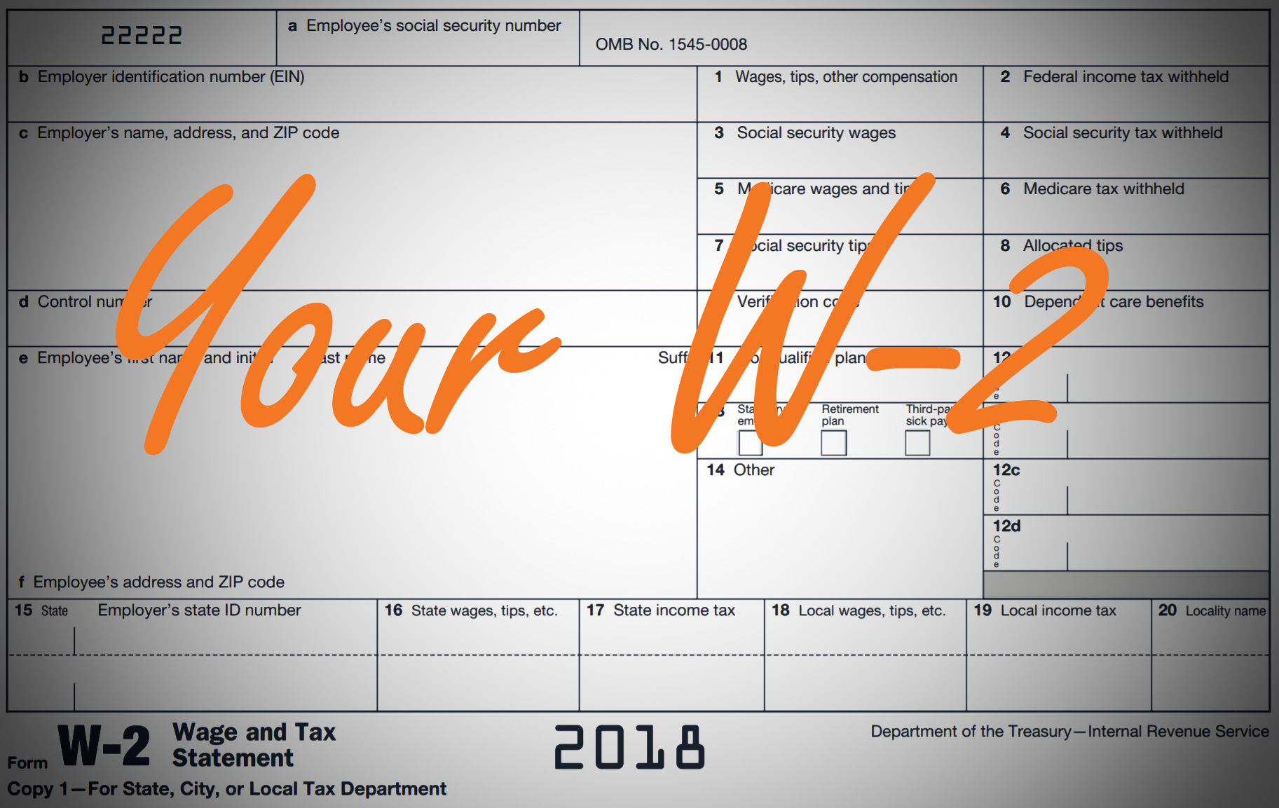 Get Educated: Learn How To Read Your W-2 for W2 Form Locality Name