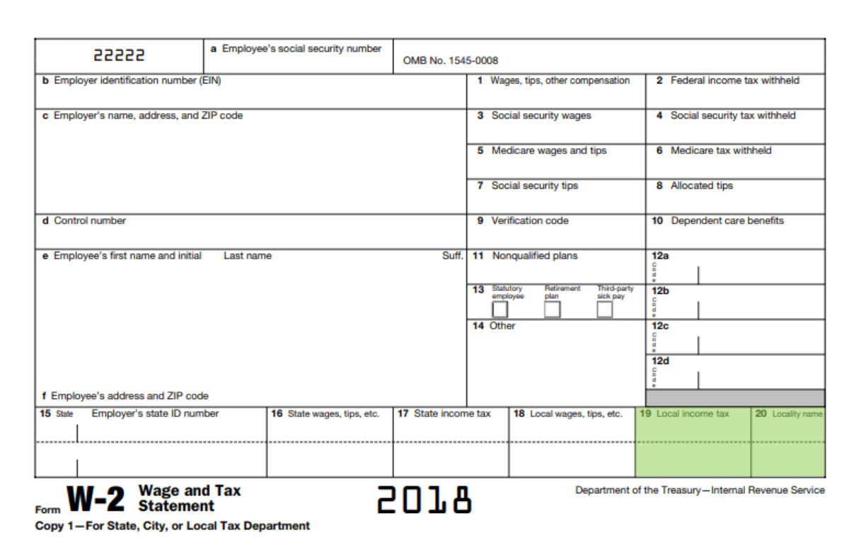 How Do I Report Ohio School District Income Taxes On A W-2? – Help throughout Ohio W2 Form 2022
