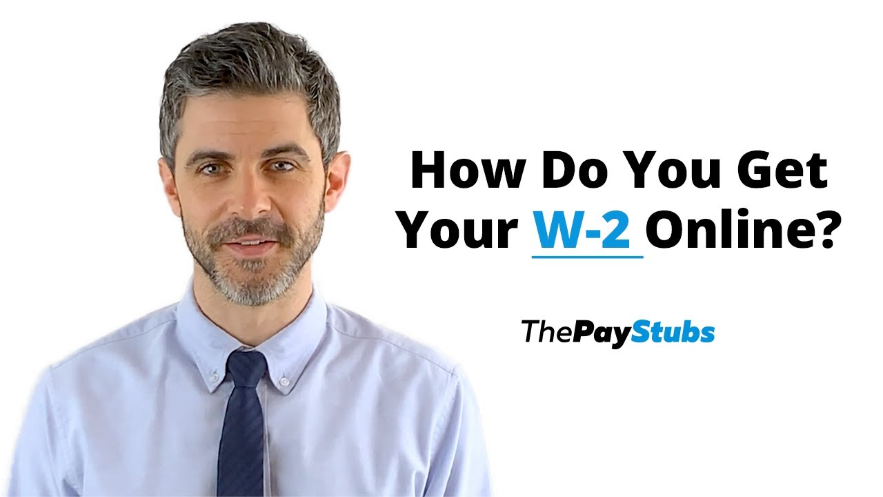 How Do You Get Your W-2 Online? - Thepaystubs within Weis Markets W2 Form