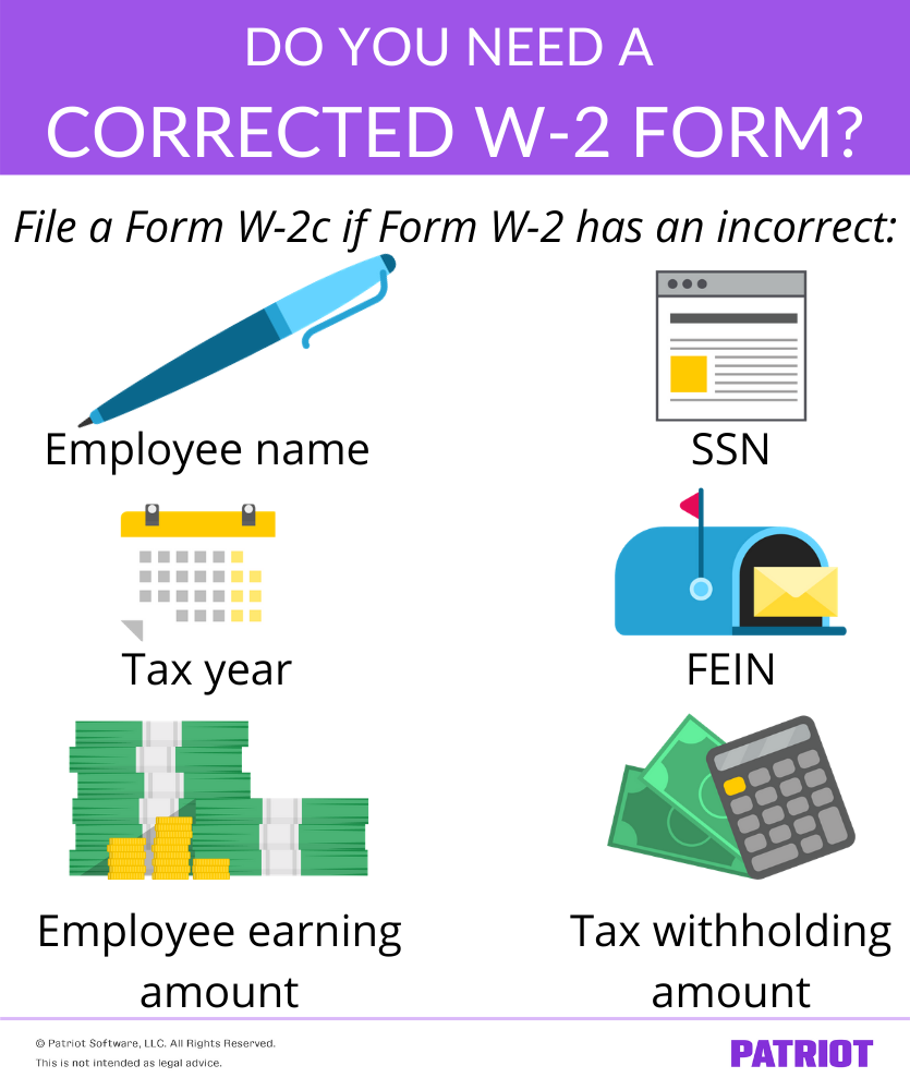 How To Correct A W-2 Form | Irs Form W-2C Instructions inside How To Change Address On W2 Form