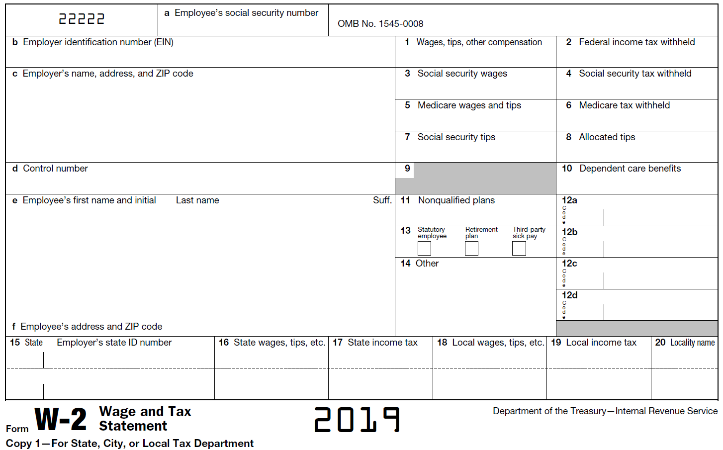 How To Decode Box 1 Of Form W-2 with regard to Box 1 On W2 Form