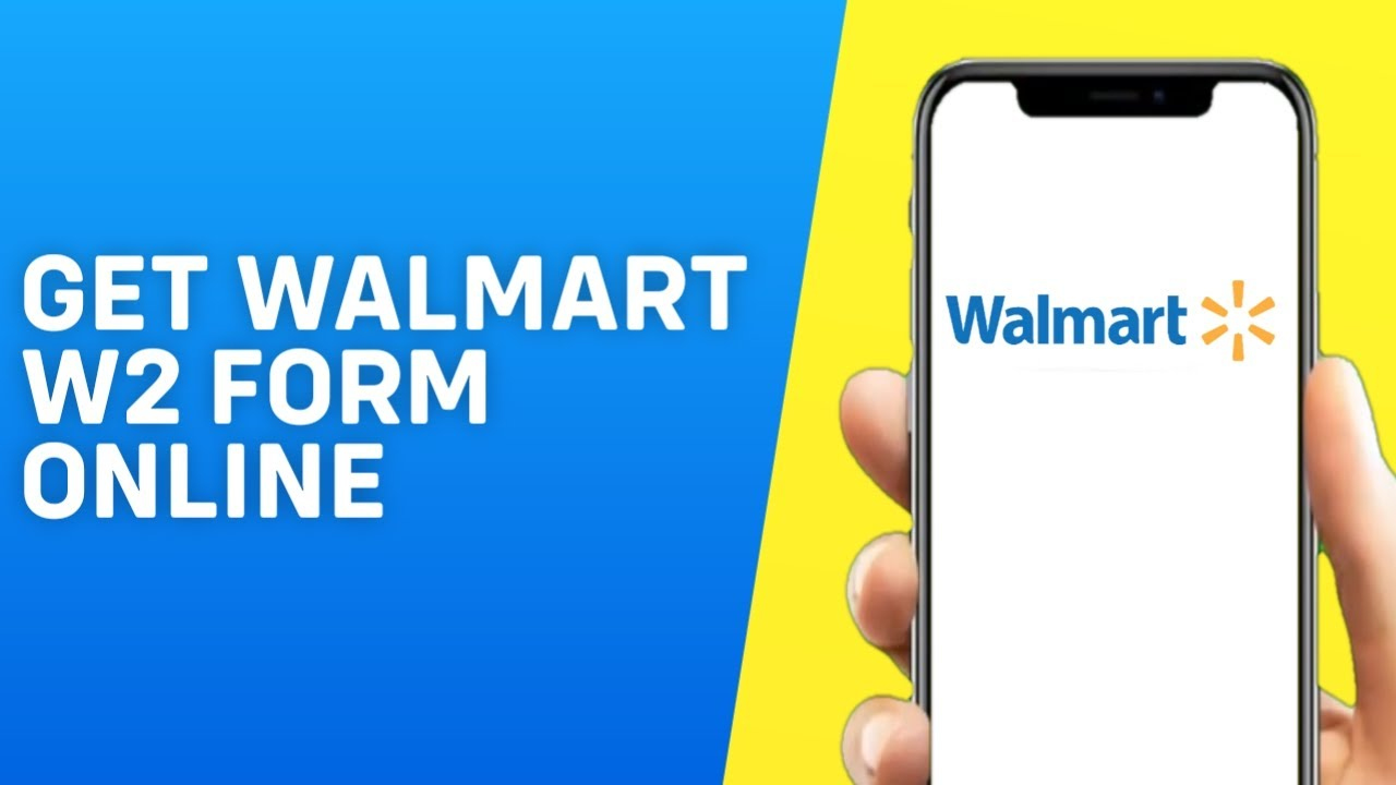 How To Get Walmart W2 Form Online - Youtube for W2 Form Online Walmart