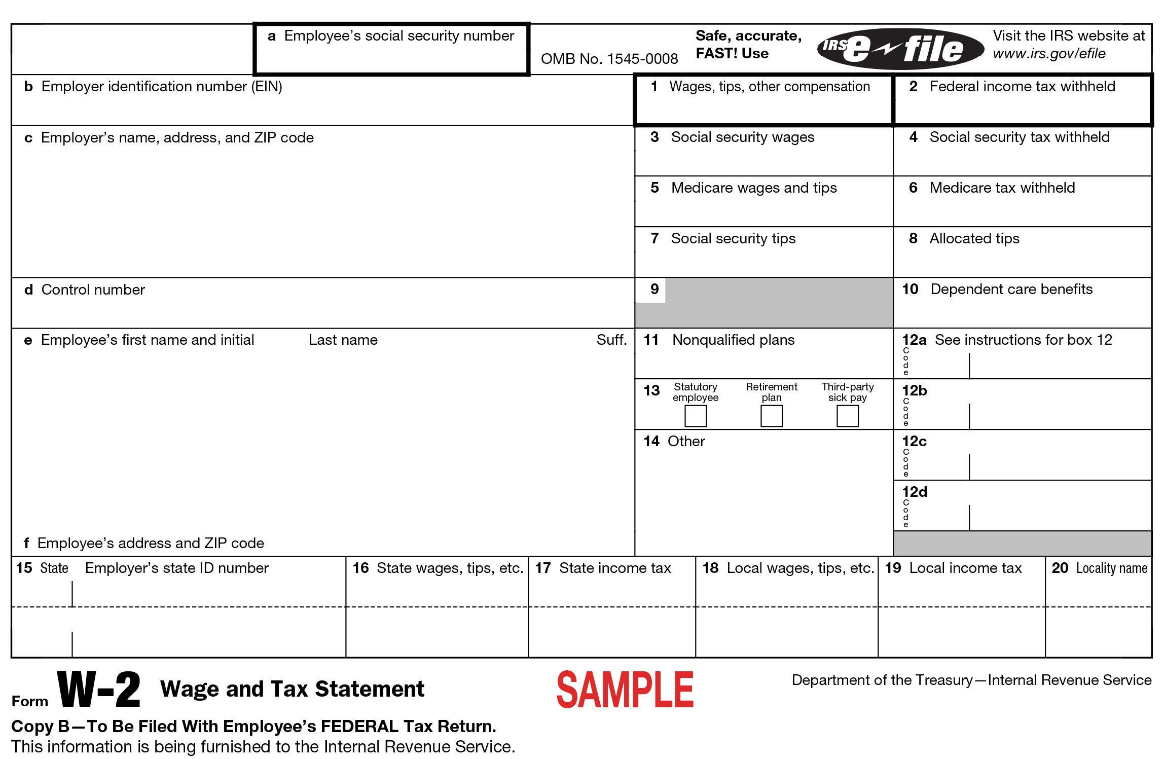 How To Read Your W-2 | University Of Colorado pertaining to What Is Line 12A On A W2 Form