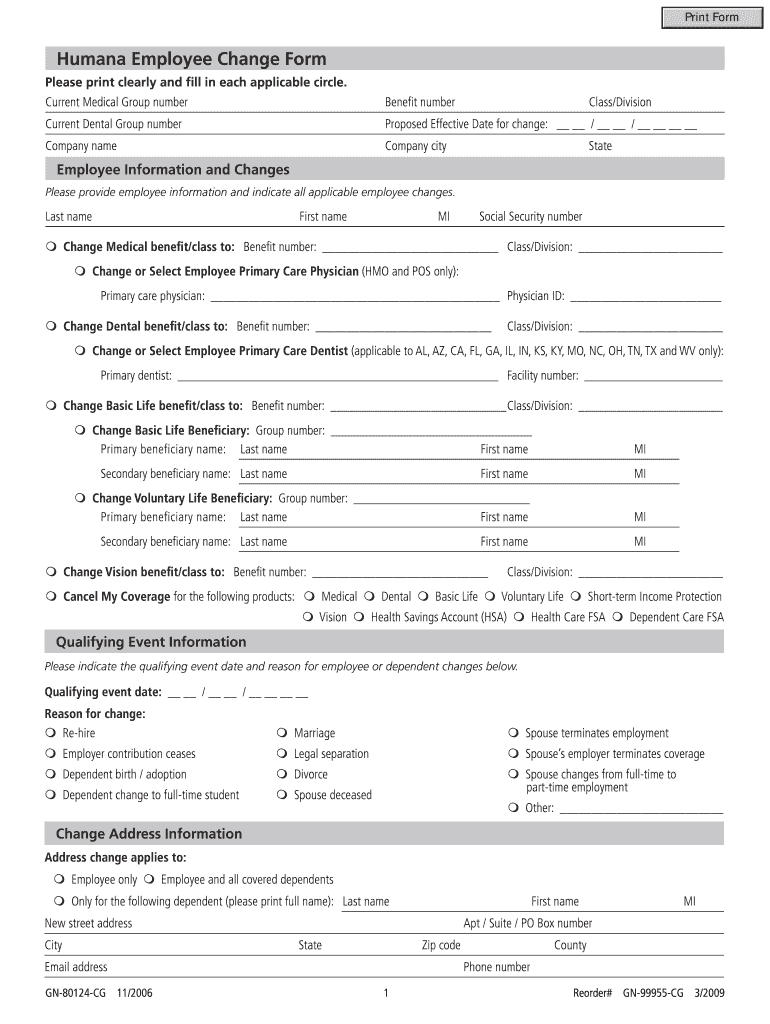 Humana W2 - Fill Online, Printable, Fillable, Blank | Pdffiller inside Humana Former Employee W2