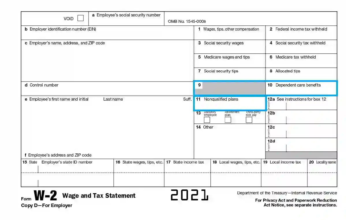 Irs Form W-2 ≡ Fill Out Printable Pdf Forms Online inside W2 Form 2022 Pdf Printable