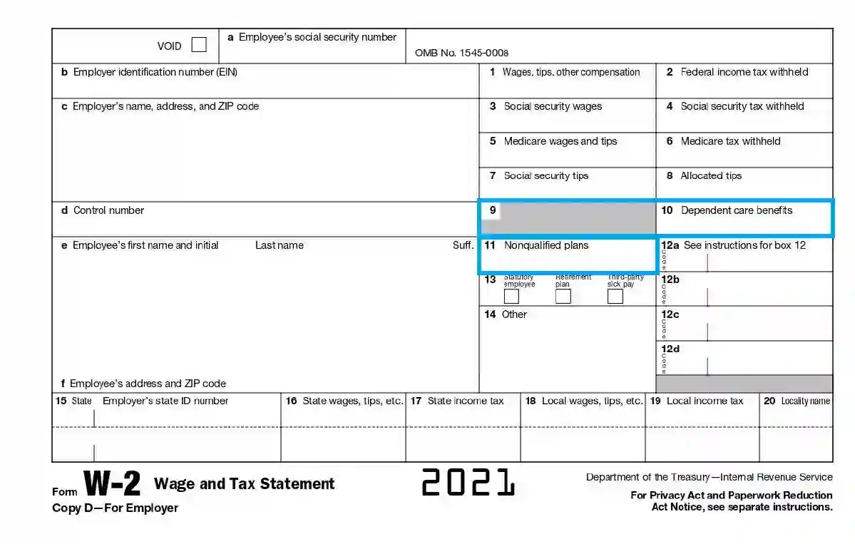 Irs Form W-2 ≡ Fill Out Printable Pdf Forms Online regarding W2 Printable Form 2022