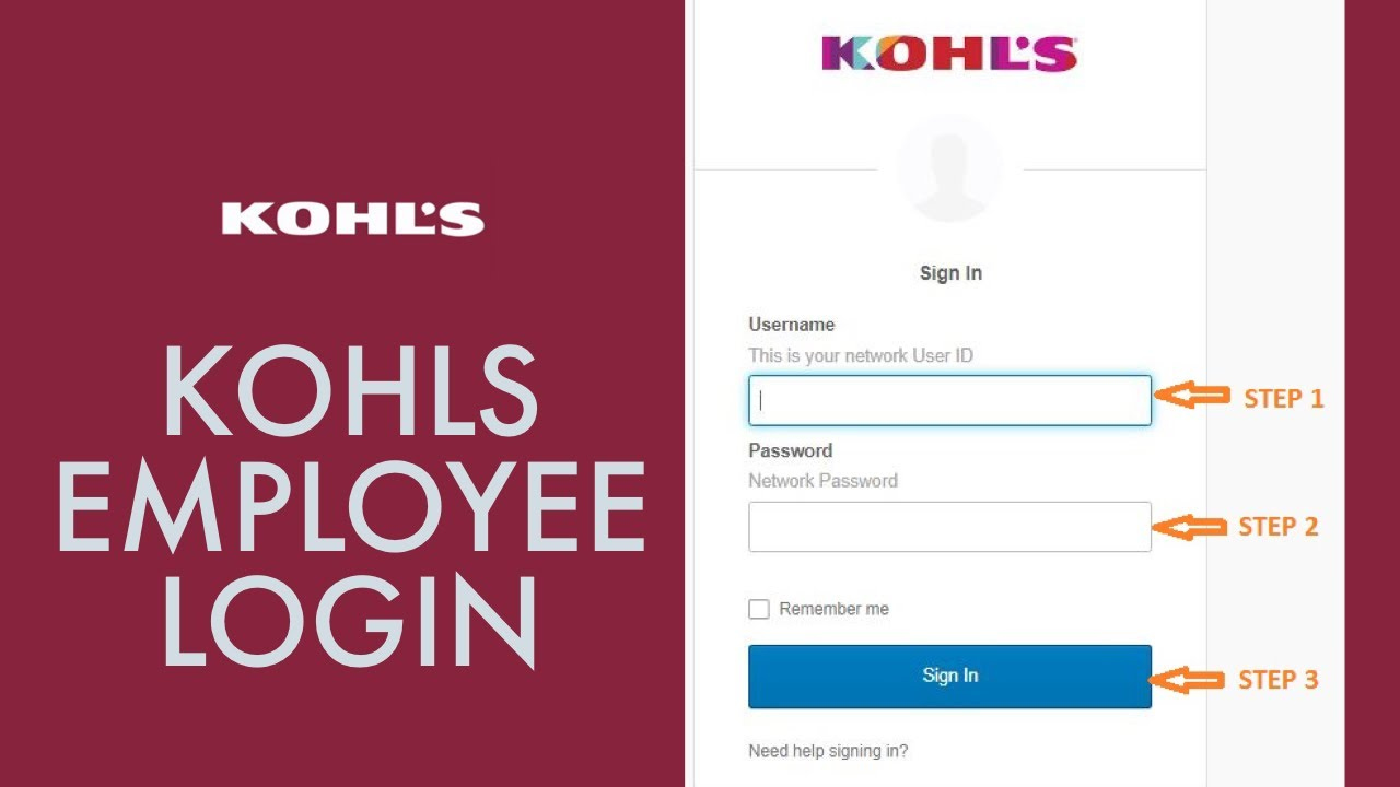 Kohl’s Employee Login 2021 | Kohls Login | Kohls Login with Kohls Former Associate W2