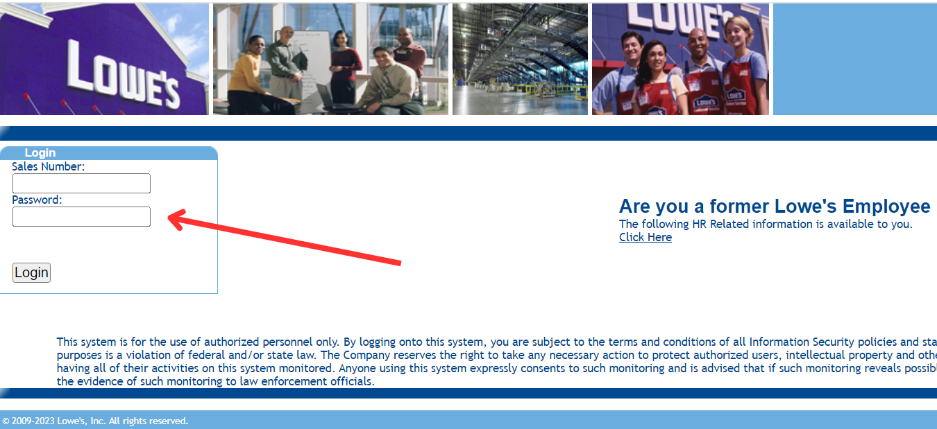 Myloweslife - Employee Login Portal | Myloweslife throughout Lowes W2 Former Employee