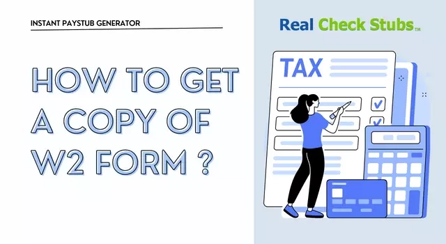 Real Paycheck Stubs | How To Get A Copy Of W2 Form Online? with Can I Get A Copy Of My W2 Form Online
