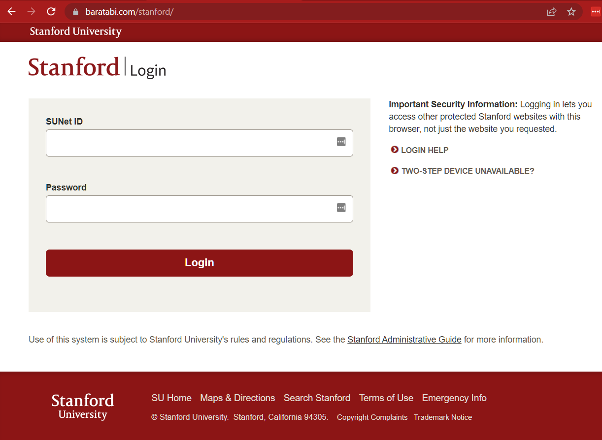 Recent Examples Of Phishing | University It with regard to Stanford W2 Former Employee