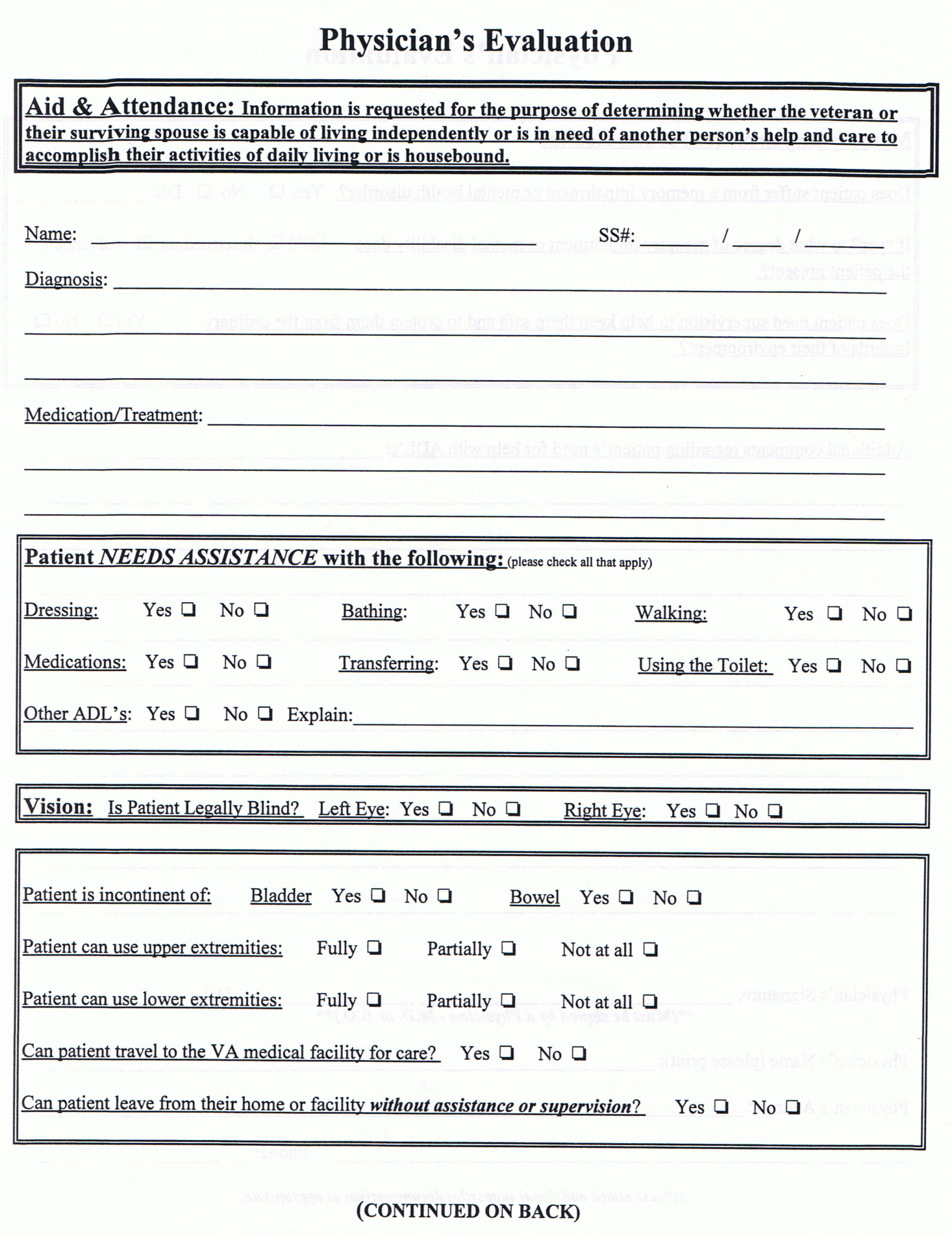 Veterans Aid And Attendance Application Form for Darden W2 Form
