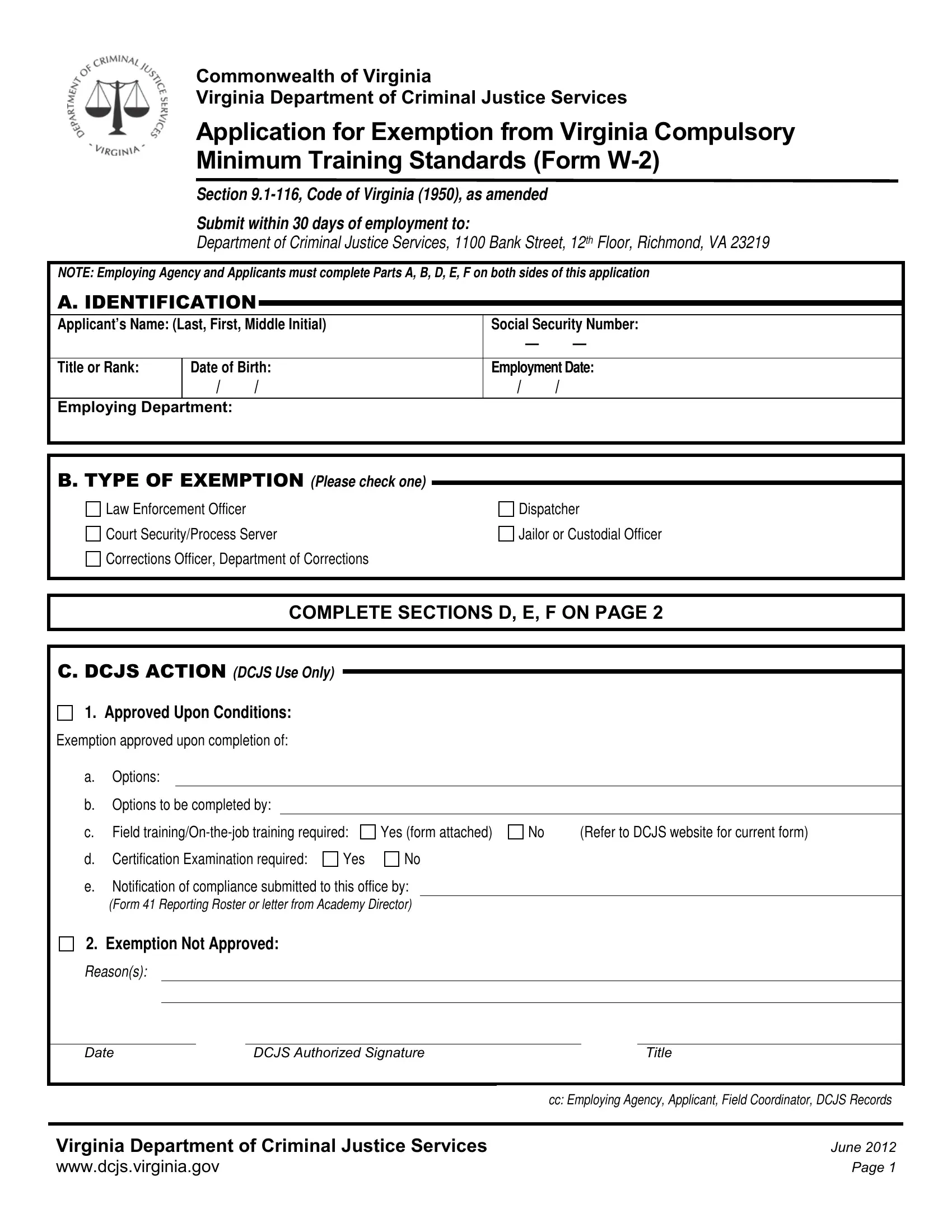 Virginia Form W 2 ≡ Fill Out Printable Pdf Forms Online regarding Virginia W2 Form