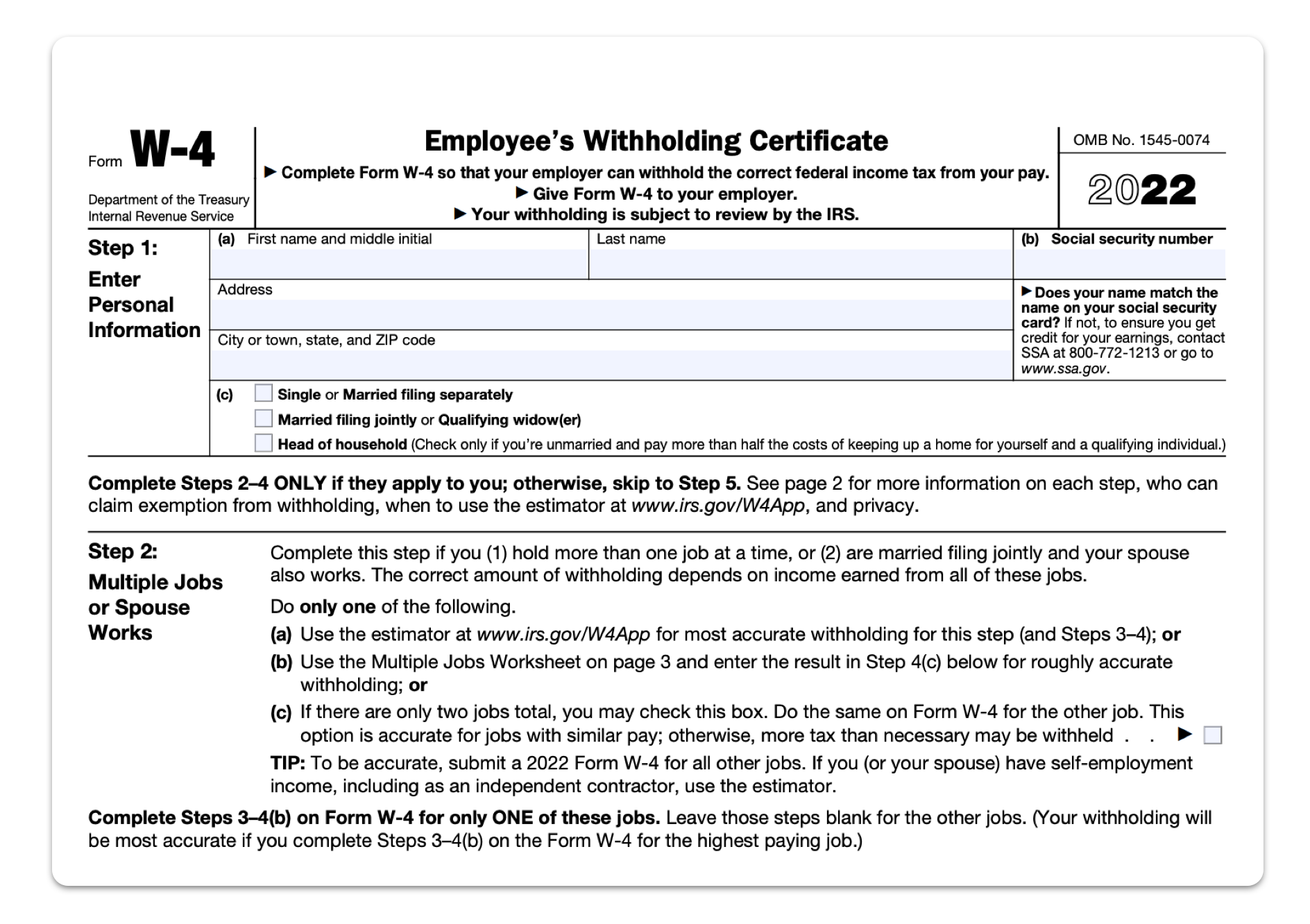 W-2 Vs. W-4 — What&amp;#039;S The Difference And How To File - Hourly, Inc. for W2 Form Allowances