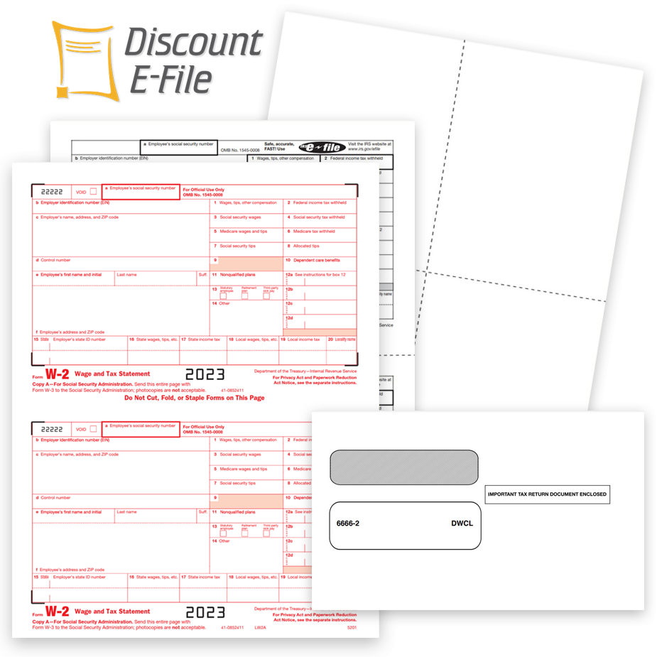W2 Tax Form Filing For 2023 - Discounttaxforms pertaining to Best Buy W2 Forms