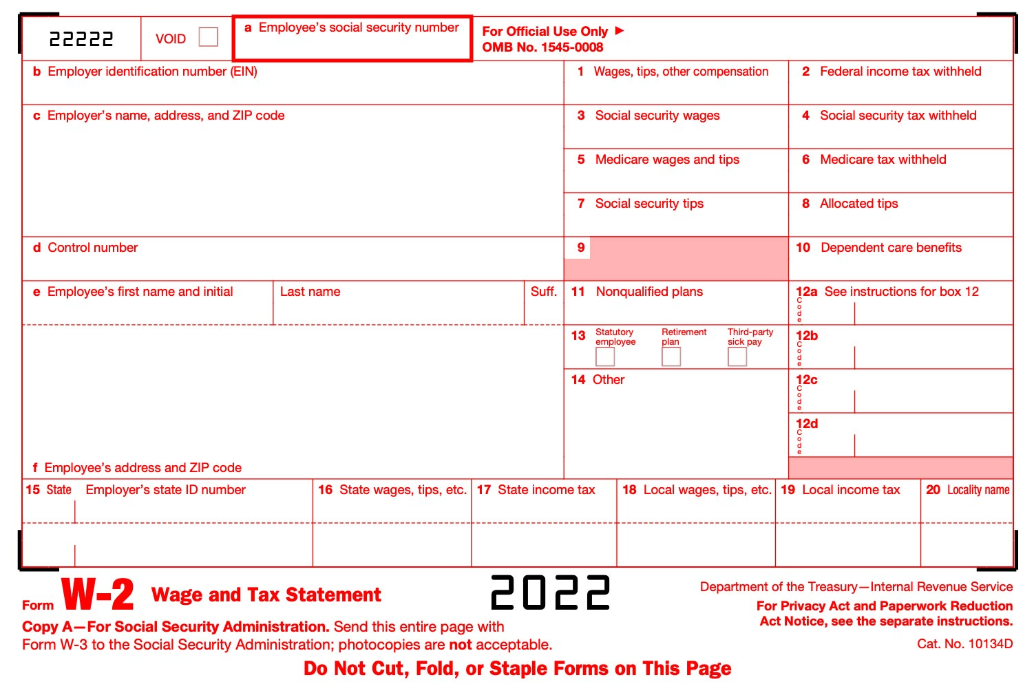 What Is Irs Form W-2? throughout W2 Form Federal Income Tax Withheld