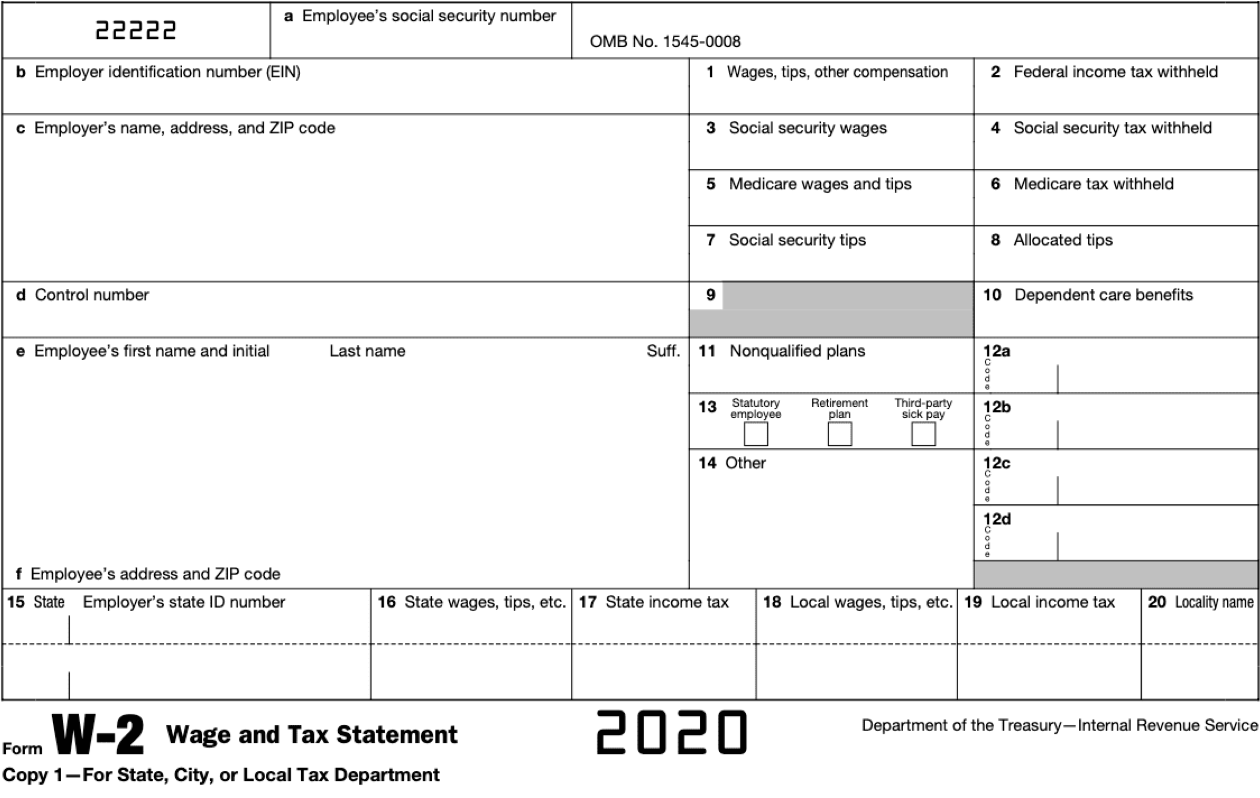 Your W-2 - Employees – Help Center Home for Box 1 On W2 Form