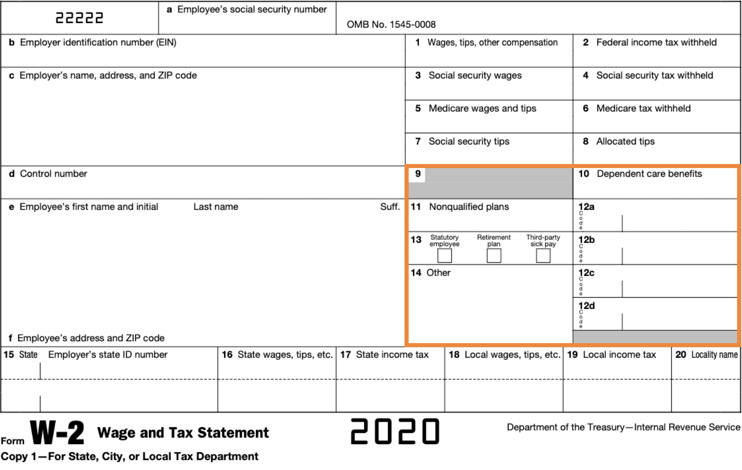 Your W-2 - Employees – Help Center Home intended for W2 Form Box 16